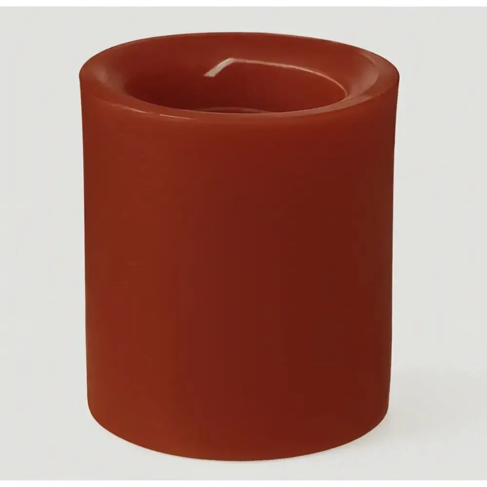 Spiral Light Candle Gingered Pumpkin 4 X 4 Round 30hr Burn -Brand New Medium